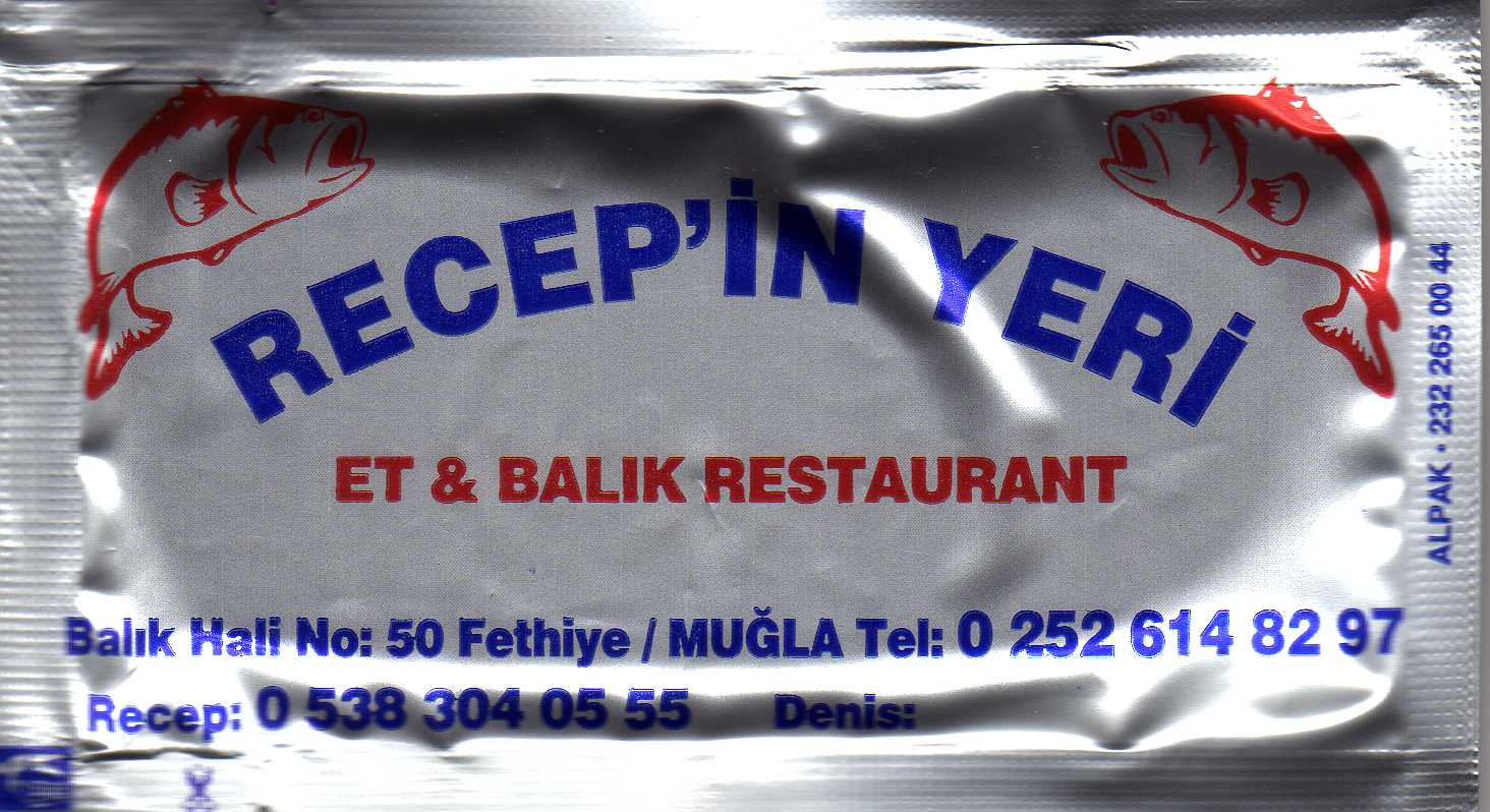 0104 Recep'in Yeri - Fethiye